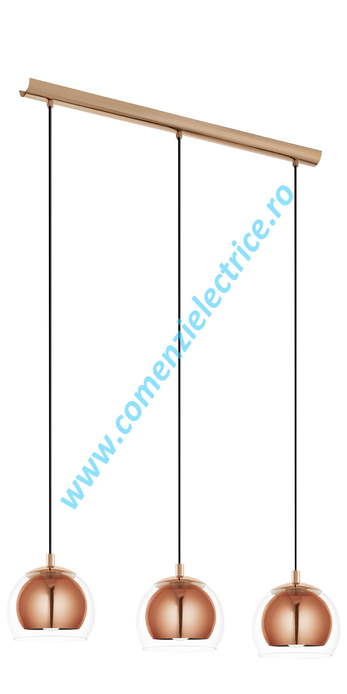 Pendul Rocamar 94591 cupru E27 3x60W