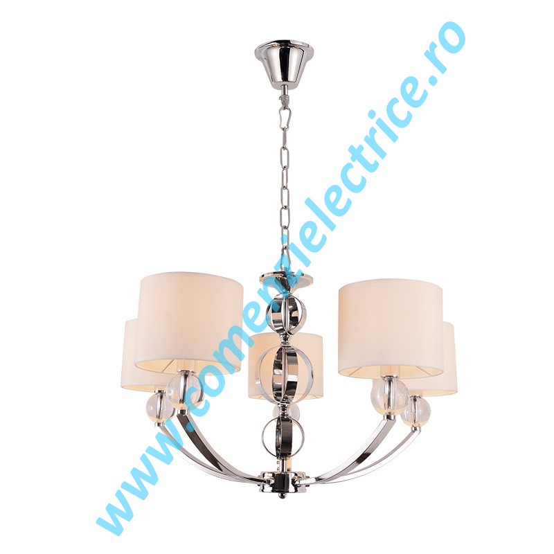 Candelabru Maya 955MAYA5 crom 5xE27 A++