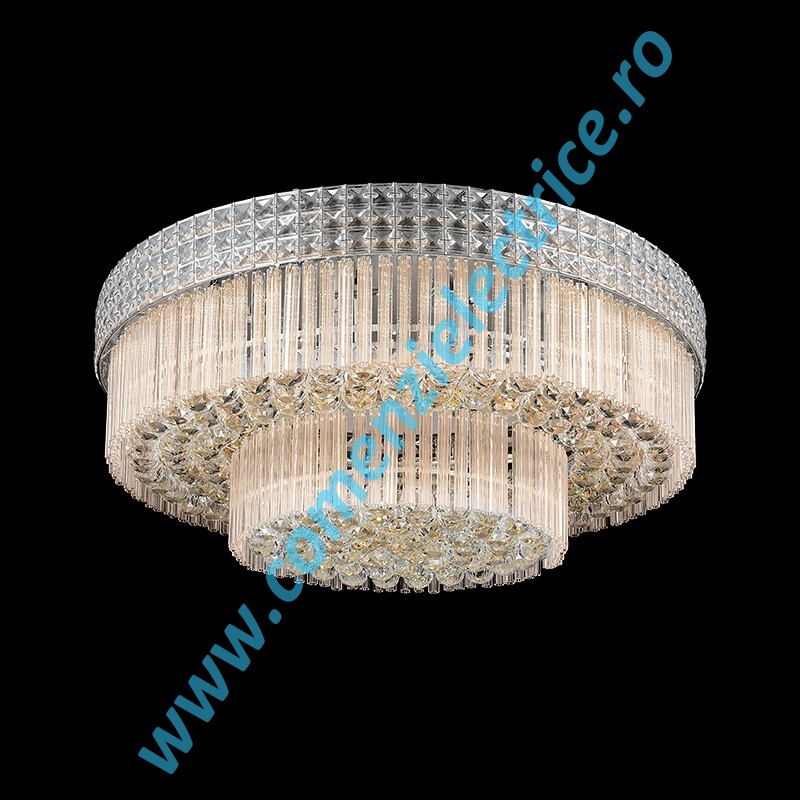 Plafoniera Mishelle 955MISHELLE8 crom 8xE14 A++