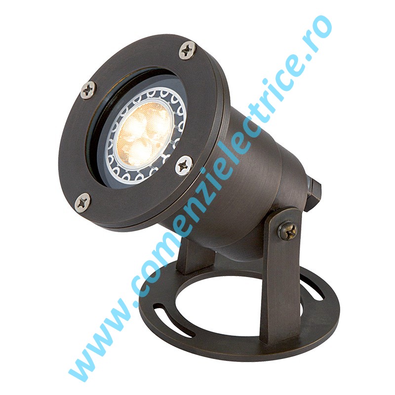 Spot de exterior GRF 96GRF146/AB bronz antic 1xGU5.3 A++ IP68