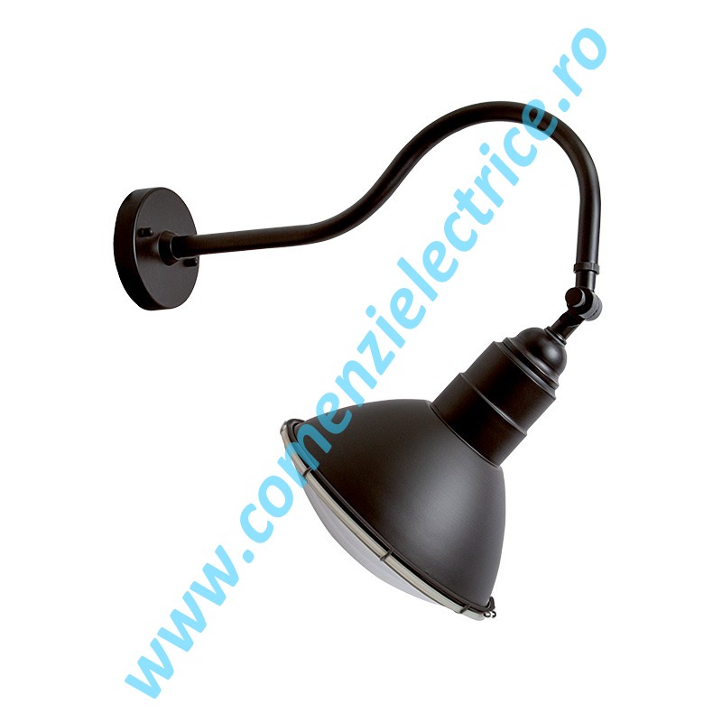 Aplica de exterior GRF 96GRF1482 neagra 1xE27 A++ IP65