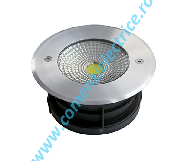 Spot pavaj Ray 96RAY40 nichel satinat 40W LED 3600LM lumina intermediara A++ IP67