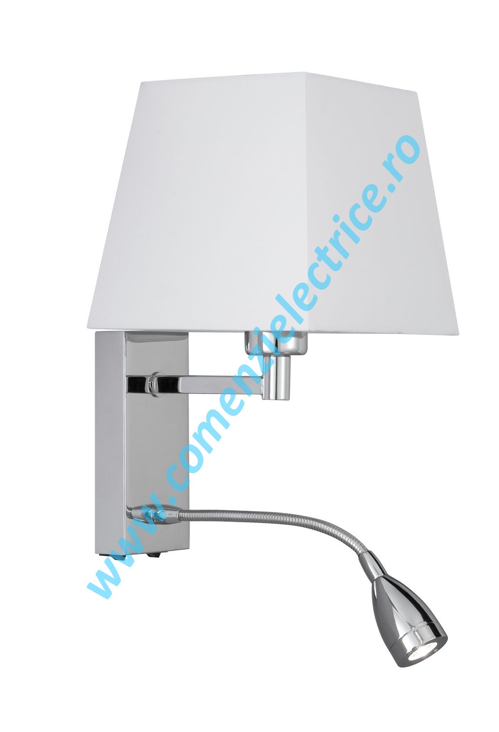 Aplica Wall 9719CC crom E27 1x60W LED 1W 140LM lumina rece