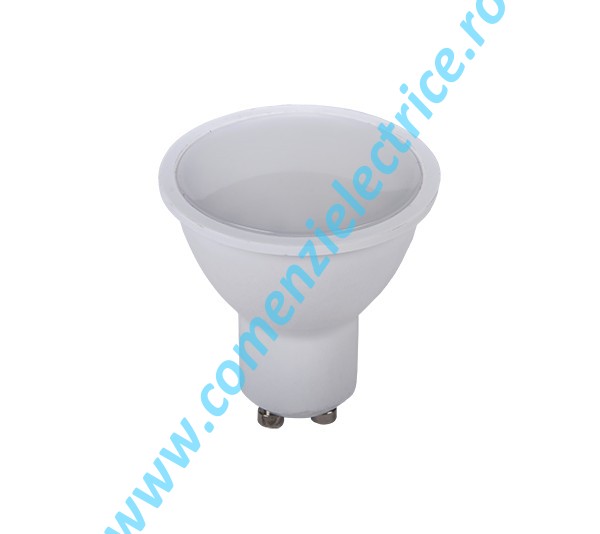 BEC DIMMABLE LEDSMD2835 6W GU10 4000K ALB 53X50