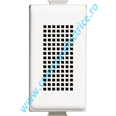 BUZZER 12V BTICINO MATIX, 1 MODUL, 5VA, ALB