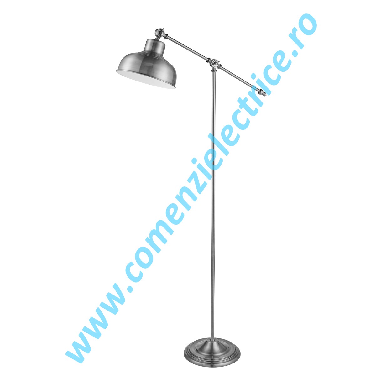 Lampadar Macbeth EU2028SS argintiu E27 1x60W