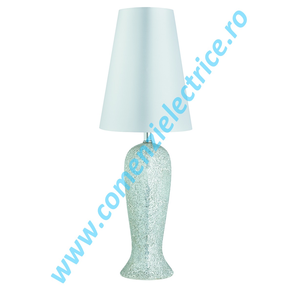 Veioza Antique Mosiac EU4673SI mozaic argintiu E27 1x60W