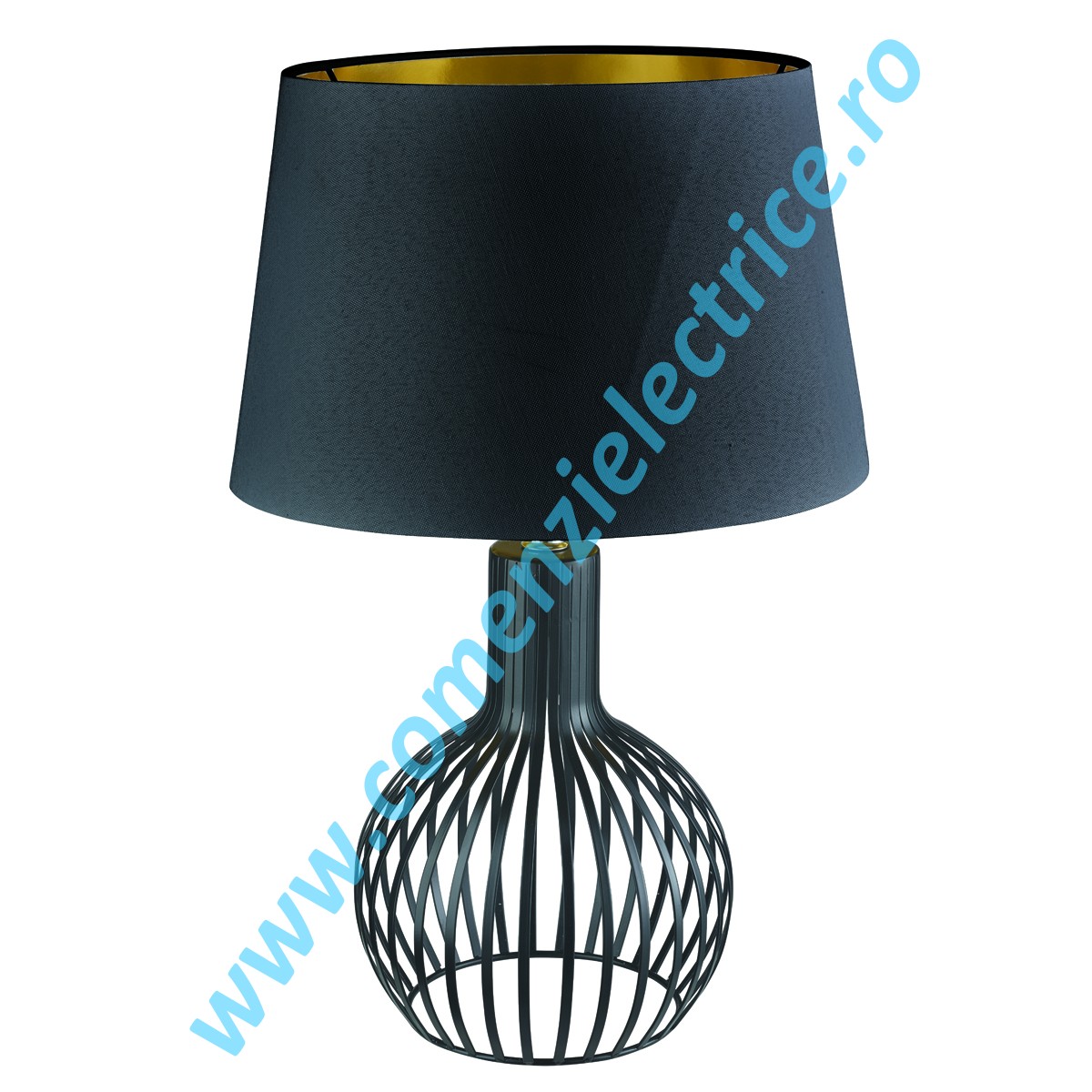 Veioza Table EU7381BK negru E27 1x60W