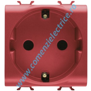 PRIZA SCHUKO 16A GEWISS CHORUS, 2 MODULE, ROSIE