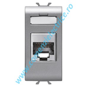 PRIZA FTP RJ45 CAT6 GEWISS CHORUS, 1 MODUL, TITAN