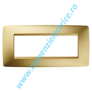 PLACA (RAMA) ORNAMENT GEWISS CHORUS ONE, 6 MODULE, AURIU