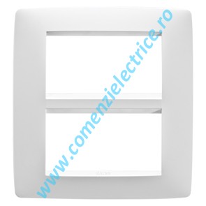 PLACA (RAMA) ORNAMENT GEWISS CHORUS ONE, 8 MODULE, ALB