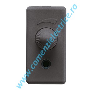 VARIATOR ROTATIV 900W GEWISS SYSTEM, 1 MODUL, NEGRU