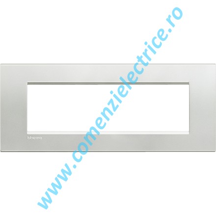 RAMA RECTANGULARA 7M ARGINTIU LIVING LIGHT BTICINO
