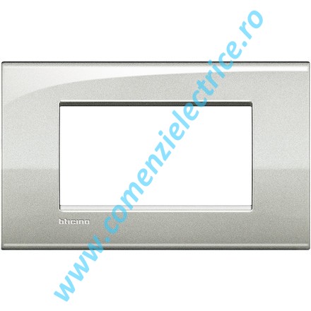 RAMA RECTANGULARA 4M NEUTRU ARGINTIU LUNAR LIVING LIGHT AIR BTICINO