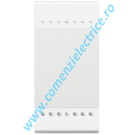 INTRERUPATOR CAP SCARA 16AX 1 MODUL BORNE AUTOMATE BASCULANT ALB LIVING LIGHT BTICINO