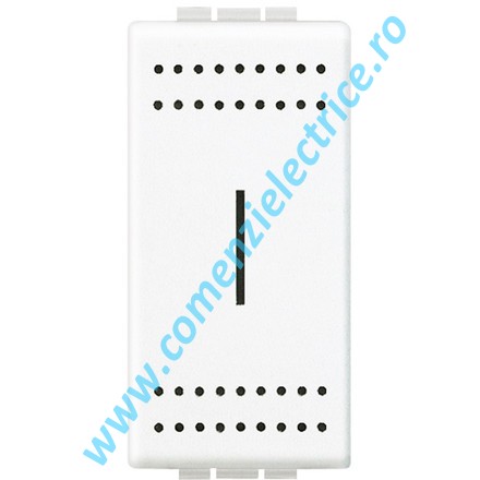 PORTFUZIBIL 10A 1 MODUL ALB LIVING LIGHT BTICINO