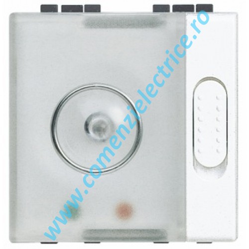 MINI UNITATE PENTRU ILUMINAT DE URGENTA 2 MODULE ALB LIVING LIGHT BTICINO