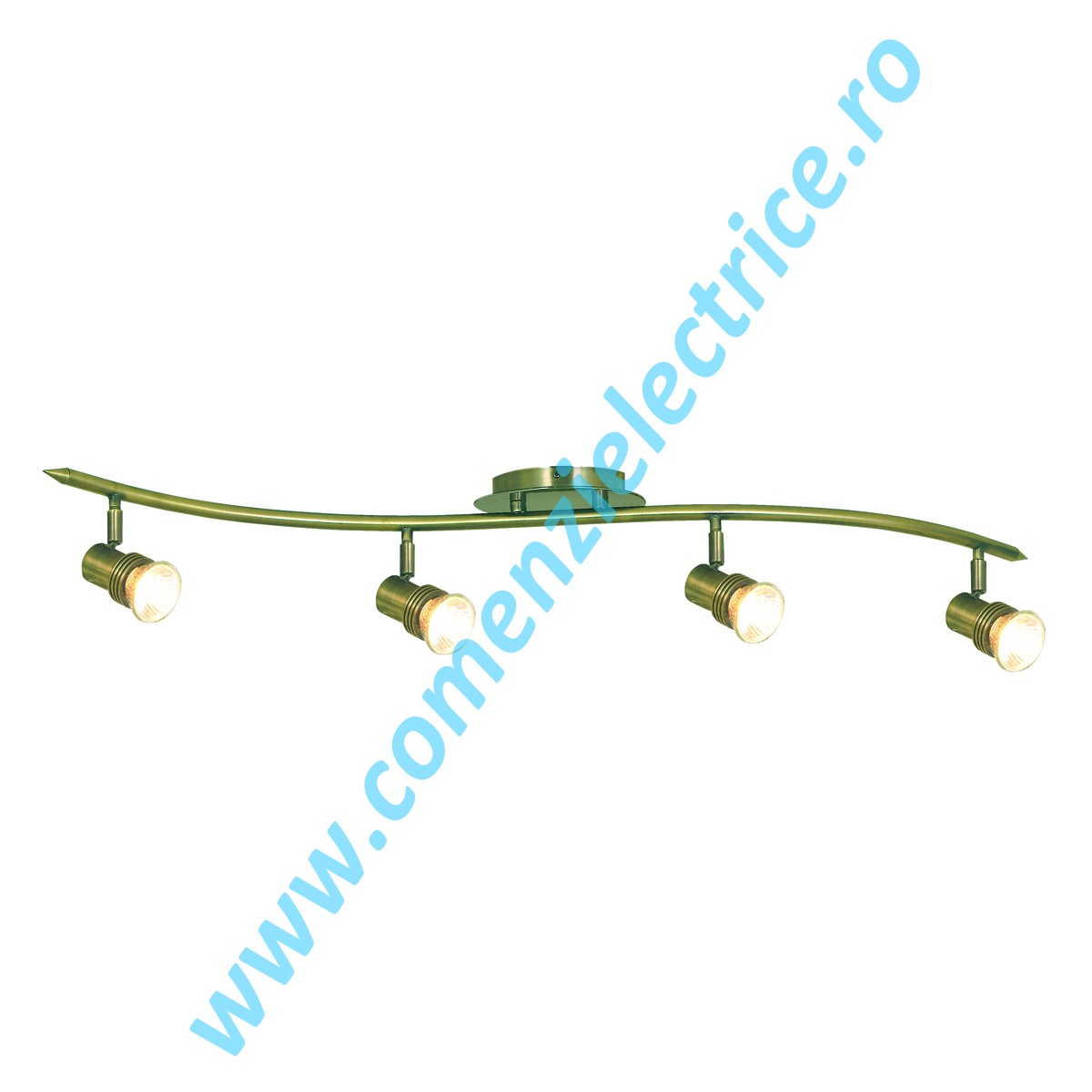 Plafoniera Decco P4333AB aur antic GU10 4x50W