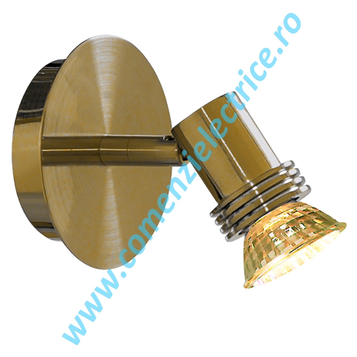 Aplica Decco P6331AB aur antic GU10 1x50W