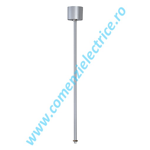 EUTRAC tija suspendare 3-phase 60cm gri argintiu