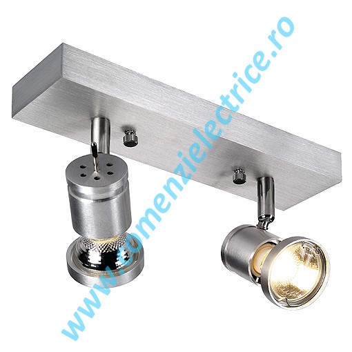 Spot ASTO II GU10 aluminiu satinat