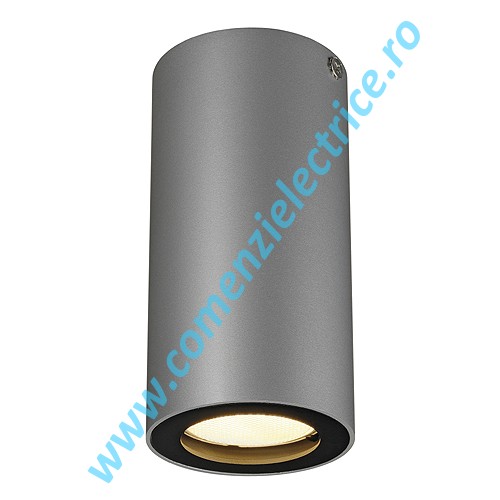 Plafoniera ENOLA_B CL-1 gri argintiu/negru GU10 max.35W