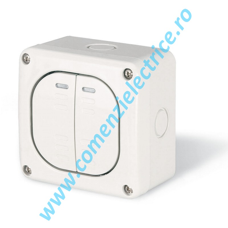 INTRERUPATOR DUBLU 10A IP66 SCAME