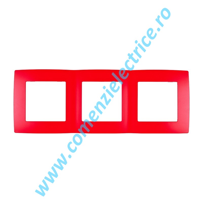 RAMA DECORATIVA ELMARK CITY 3 POSTURI ROSU