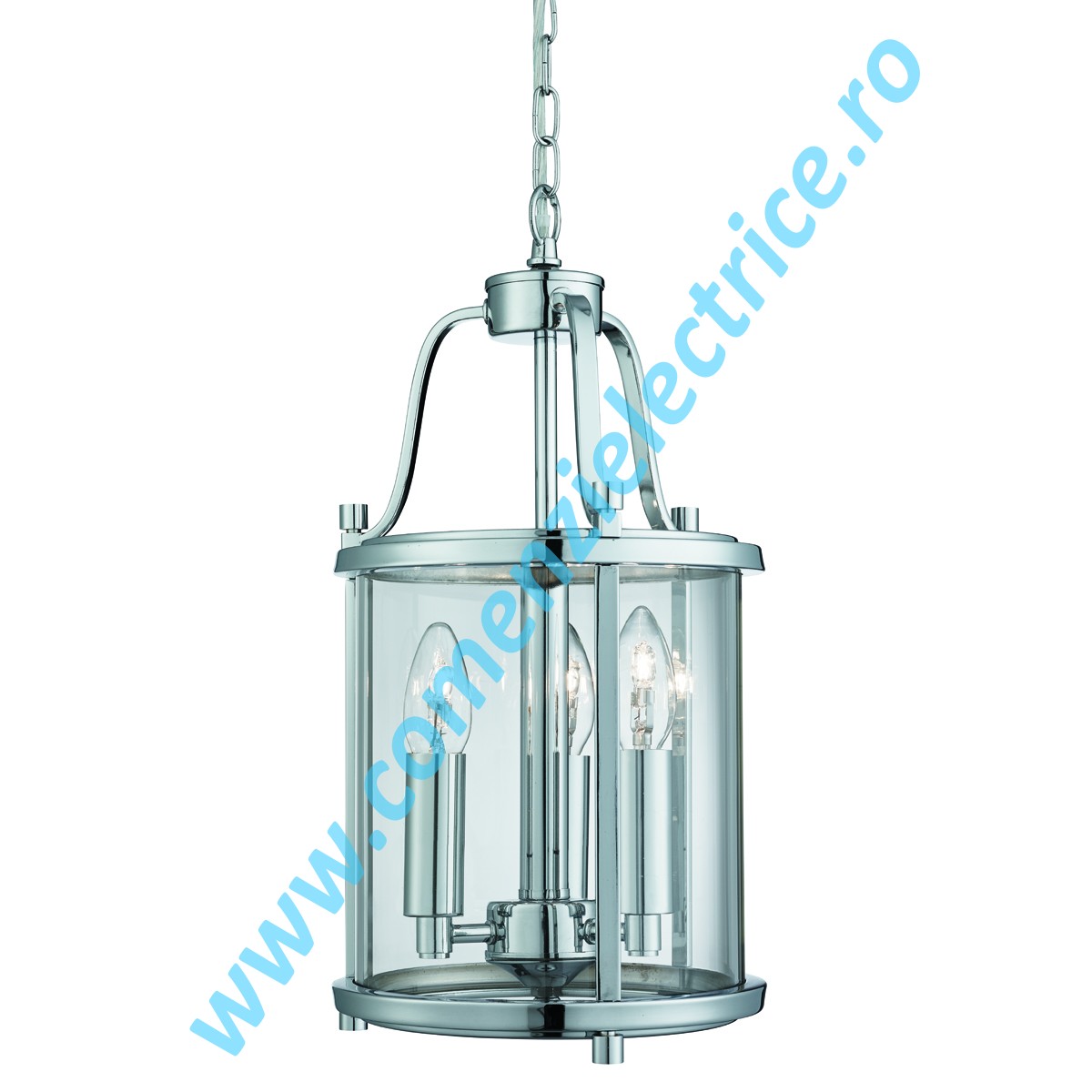 Pendul Victorian Lanterns 3063-3CC crom E14 3x60W