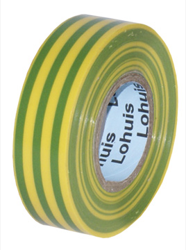 Banda PVC 19 M (19mm x 19m) Verde-Galben