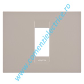 PLACA (RAMA) ORNAMENT GEWISS CHORUS GEO, 1 MODUL, CANEPA