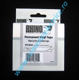 Eticheta de vinil color - Dymo ID1 Vinil color 19 mm x 5,5 m, alb